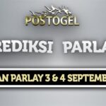 Prediksi Parlay Jitu 3 dan 4 September 2024