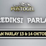 Prediksi Parlay Jitu 13 dan 14 Oktober 2024
