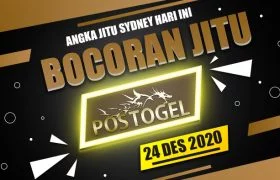 Prediksi Togel SYDNEY Kamis 24 Desember 2020