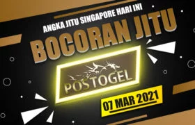 Prediksi Togel Singapore Minggu 07 Maret 2021
